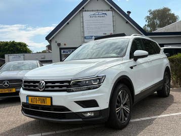 Volkswagen Tiguan Allspace | Zakelijke Lease v.a. €444.34 pm, Automaat, Gebruikt, Overige carrosserieën, Wit