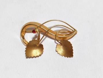 Broche - 18 karaat Geel goud