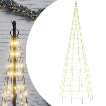 Lichtslinger 300cm led-kerstboom | retourdeal 68% korting, Diversen, Kerst, Ophalen of Verzenden, Nieuw