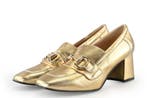 Nelson Loafers in maat 40 Goud, Kleding | Dames, Overige kleuren, Verzenden, Overige typen, Zo goed als nieuw