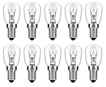 10x Gloeilamp Klein Dimbaar - E14 15 Watt - Voor o.a. Zou..., Ophalen of Verzenden, Nieuw
