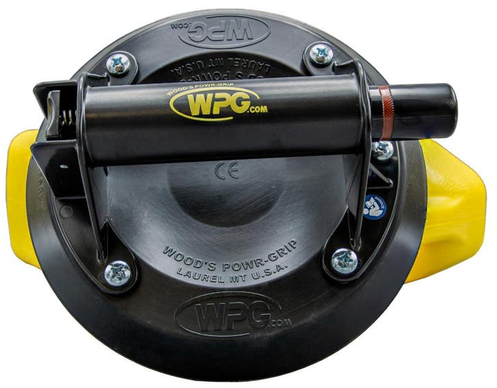 Glasdrager Powergrip Lexan - kunststof glaszuiger Lexan, Doe-het-zelf en Verbouw, Glas en Ramen, Ophalen of Verzenden