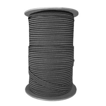 Elastisch Touw plat - 22mm - Zwart - 100 meter, Ophalen of Verzenden, Nieuw