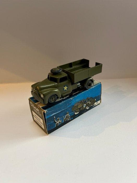 Vilmer - Model militair voertuig - Militær mandskabsbil, Antiek en Kunst, Antiek | Speelgoed