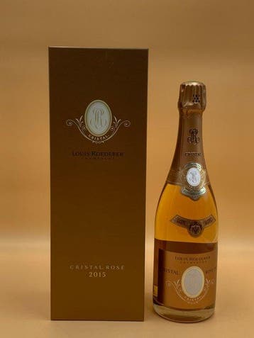 2015 Louis Roederer, Cristal Rosé - Champagne - 1 Fles (0,75, Nieuw