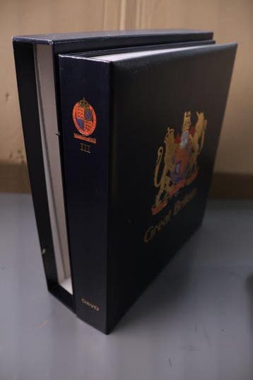 Verenigd Koninkrijk 1990/1999 - Leeg DAVO LX voordrukalbum, Gestempeld
