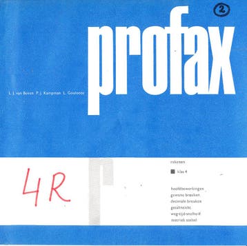 Profax Rekenen groep 6, Boeken, Verzenden, Nieuw