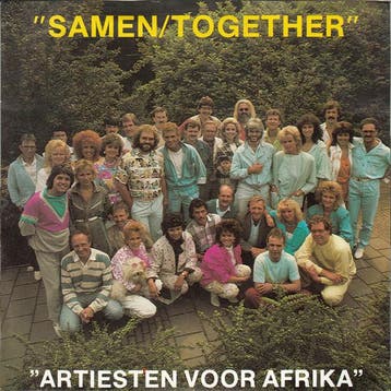 vinyl single 7 inch - Artiesten Voor Afrika - Samen/Together, Verzenden, Zo goed als nieuw, 7 inch, Pop