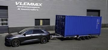 Containertrailer 10FT / 20FT vanaf € 4.200,- ex btw, Ophalen