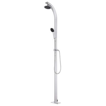 vidaXL Buitendouche 215 cm aluminium, Tuin en Terras, Verzenden, Nieuw