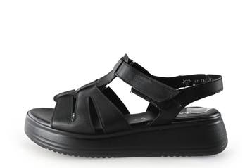 Gabor Sandalen in maat 40½ Zwart, Verzenden, Zwart, Gabor, Sandalen of Muiltjes