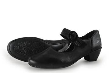 Rieker Nette schoenen in maat 40 Zwart, Kleding | Dames, Schoenen, Verzenden, Zwart, Overige typen, Zo goed als nieuw