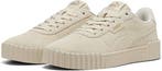 PUMA Carina 3.0 SD Dames Sneakers - Alpine Snow-PUMA Gold 38, Verzenden, Nieuw