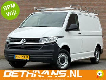 Volkswagen Transporter 2.0TDI 110PK L1H1 Imperiaal / Trekhaa, Stof, Gebruikt, Volkswagen, Startonderbreker