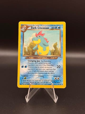 Pokemon 1999 Neo Destiny Dark Croconaw #32/105, Verzenden, Gebruikt, Losse kaart