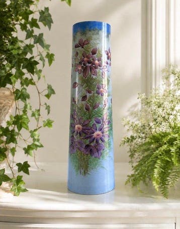 Bohème - Vaas - Opaline glas - Eind negentiende eeuw, begin