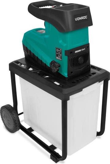2dekans | VONROC Stille Hakselaar/Shredder 2800W – Voor, Ophalen of Verzenden, Zo goed als nieuw