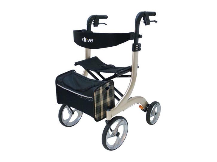 Rollator Drive Nitro (Nieuw), Diversen, Rollators, Nieuw, Lichtgewicht, Opvouwbaar, Ophalen of Verzenden