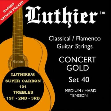 Luthier L-40SC snarenset voor klassieke gitaar, high tension, Ophalen of Verzenden, Nieuw