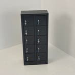 Telefoon locker 10 deuren 42x20x92cm - Antraciet, Ophalen of Verzenden, Nieuw, Robuust