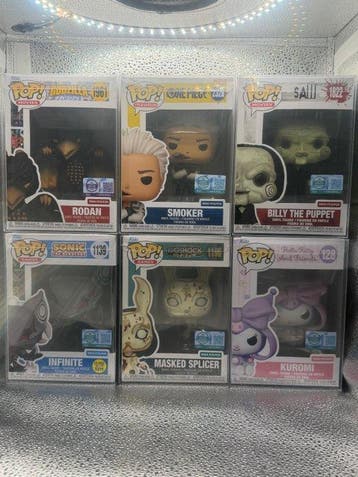 Funko - Funko Pop Rodan; Smoker; Billy the Puppet; Infinite;