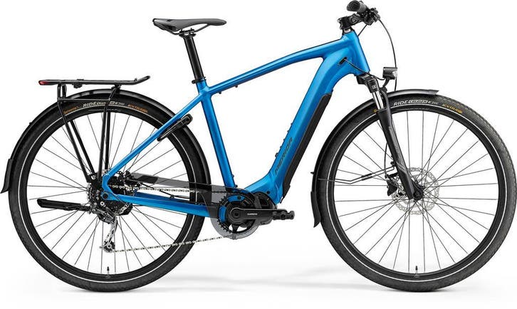 Merida eSpresso 400 Blauw - Sport/Tour/City, Fietsen en Brommers, Elektrische fietsen, Nieuw, Overige merken, 50 km per accu of meer