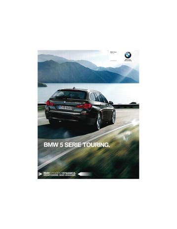 2016 BMW 5 SERIE TOURING BROCHURE NEDERLANDS, Nieuw, BMW, Author