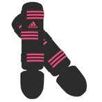 Adidas Velcro Scheenbeschermers - Zwart/Roze, Ophalen of Verzenden, Nieuw