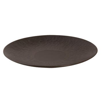 GGM Gastro | (6 stuks) Rust - bord - vlak - rond - steengoed, Verzenden, Nieuw, Effen, Bord(en)