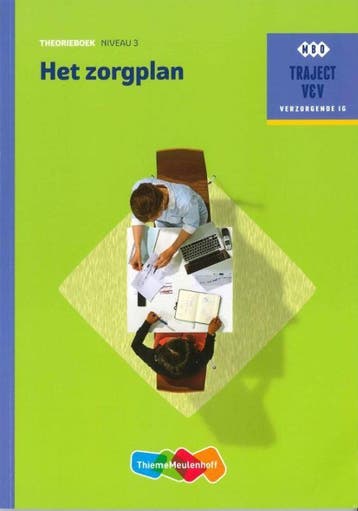 Het zorgplan / Theorieboek / Niveau 3 / Traject V&V, Boeken, Schoolboeken, Verzenden, Zo goed als nieuw, J.G.V. van Son