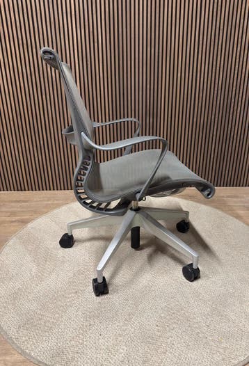 200x Refurbished Herman Miller Setu - Nieuwstaat, Verzenden, Zo goed als nieuw, Grijs, Bureaustoel