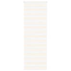 vidaXL Zebra rolgordijn 85x200 cm stofbreedte 80,9 cm, Verzenden, Nieuw, Beige