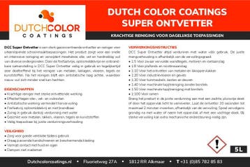DCC Super Ontvetter 5L, Verzenden, Nieuw, Overige kleuren, Verf