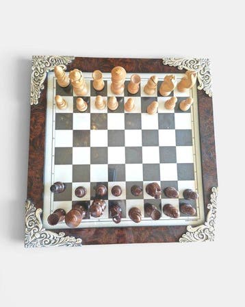 Schaakspel - Hout