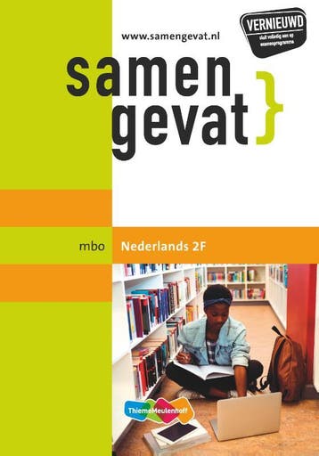 Samengevat MBO Nederlands 2F 2e druk 9789006372441, Boeken, Verzenden, Zo goed als nieuw
