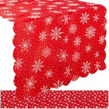 Ruhhy Kerstloper 220x35cm: Feestelijke Tafeldecoratie voo..., Diversen, Kerst, Ophalen of Verzenden, Nieuw