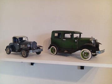 1:12 - Modelauto (2) - handgemaakte metalen modellen, Nieuw