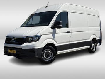 MAN TGE 35 2.0 Standaard Hoog | Camera | Carplay | Cruisec., Stof, Gebruikt, MAN, Wit