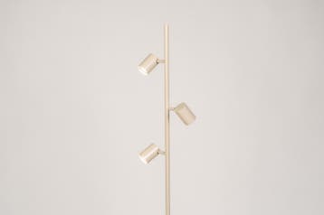 Rietveld Vloerlampen - Beige, Zand - Metaal, Aluminium, Huis en Inrichting, Lampen | Vloerlampen, Verzenden, Nieuw