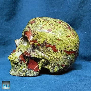 Menselijke schedelsculptuur, met de hand gesneden en, Verzamelen