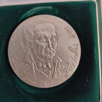Frankrijk. Ve République. Silver Medal 1978 Caisse des