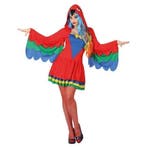 Dieren papegaai verkleed jurkje voor dames - Dierenpakken, Kleding | Dames, Carnavalskleding en Feestkleding, Verzenden, Nieuw