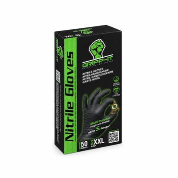 Gripp-It nitril handschoenen zwart maat XXL (50 stuks), Auto-onderdelen, Ophalen of Verzenden, Nieuw, Seat
