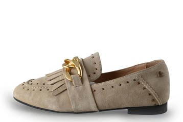 Babouche Loafers in maat 38 Beige, Verzenden, Beige, Overige typen, Zo goed als nieuw