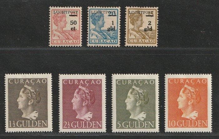 Curaçao 1929/1947 - Twee betere complete series - NVPH, Postzegels en Munten, Postzegels | Nederland