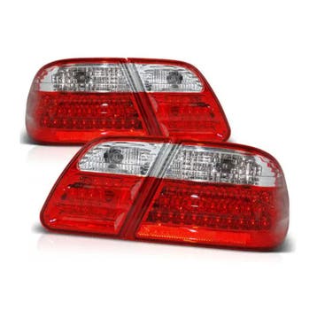 LED achterlichten Red White geschikt voor Mercedes W210, Auto-onderdelen, Verzenden, Nieuw, Mercedes-Benz