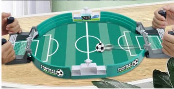 Mini Tafelvoetbal 2-in-1 Desktop Voetbal en Air Hockey, Verzenden, Nieuw