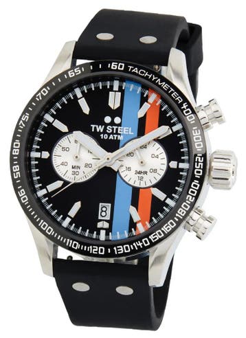 TW Steel VS123 Volante  chronograaf horloge 45 mm, Overige merken, Staal, Verzenden, Polshorloge