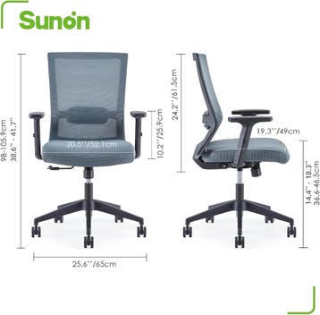 Ergonomische Bureaustoel -  Office Chair - Gamestoel - Volwa, Verzenden, Zo goed als nieuw
