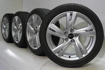 Audi A5 S5 B10 18 inch velgen Goodyear Winterbanden Originee, 18 inch, Gebruikt, Velg(en), Winterbanden